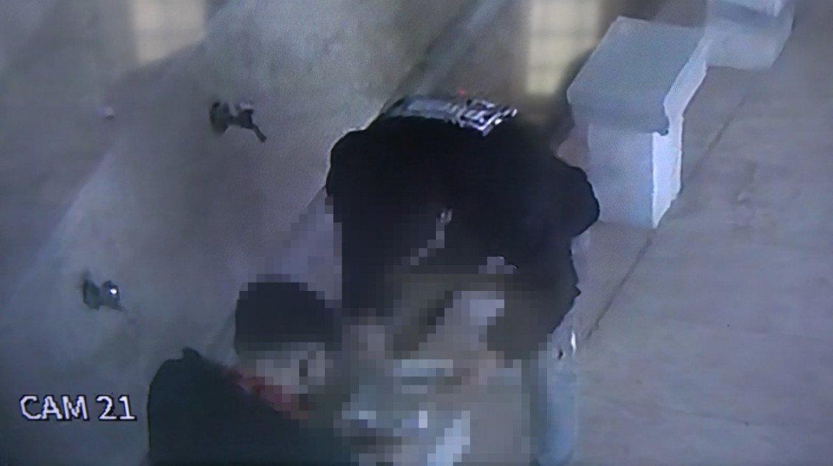 Sultangazi'deki camide uyuşturucu kullananlara dayak