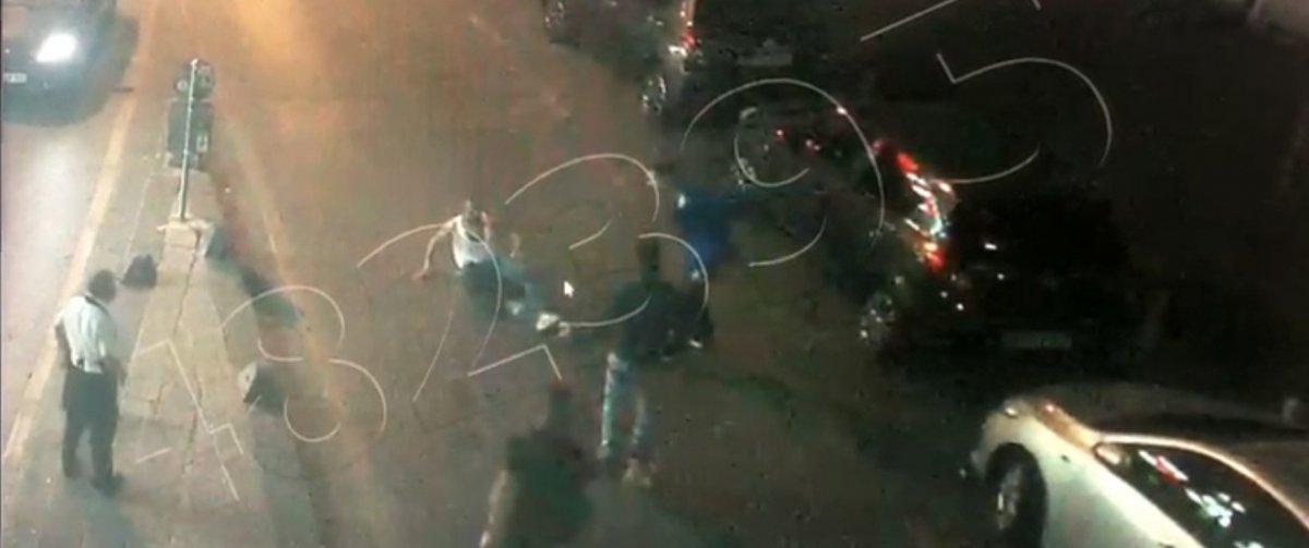 Kağıthane'de yumruklu kavgada kan aktı