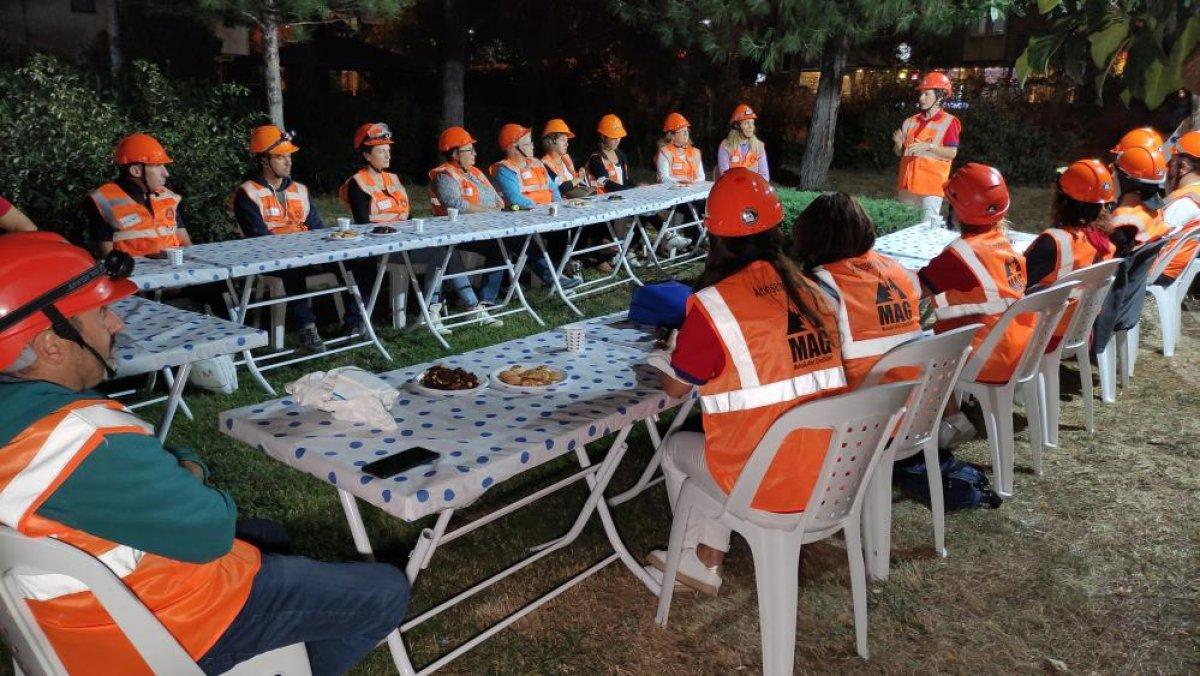 Bursa'da her mahallede afet gönüllüleri yetiştiriliyor