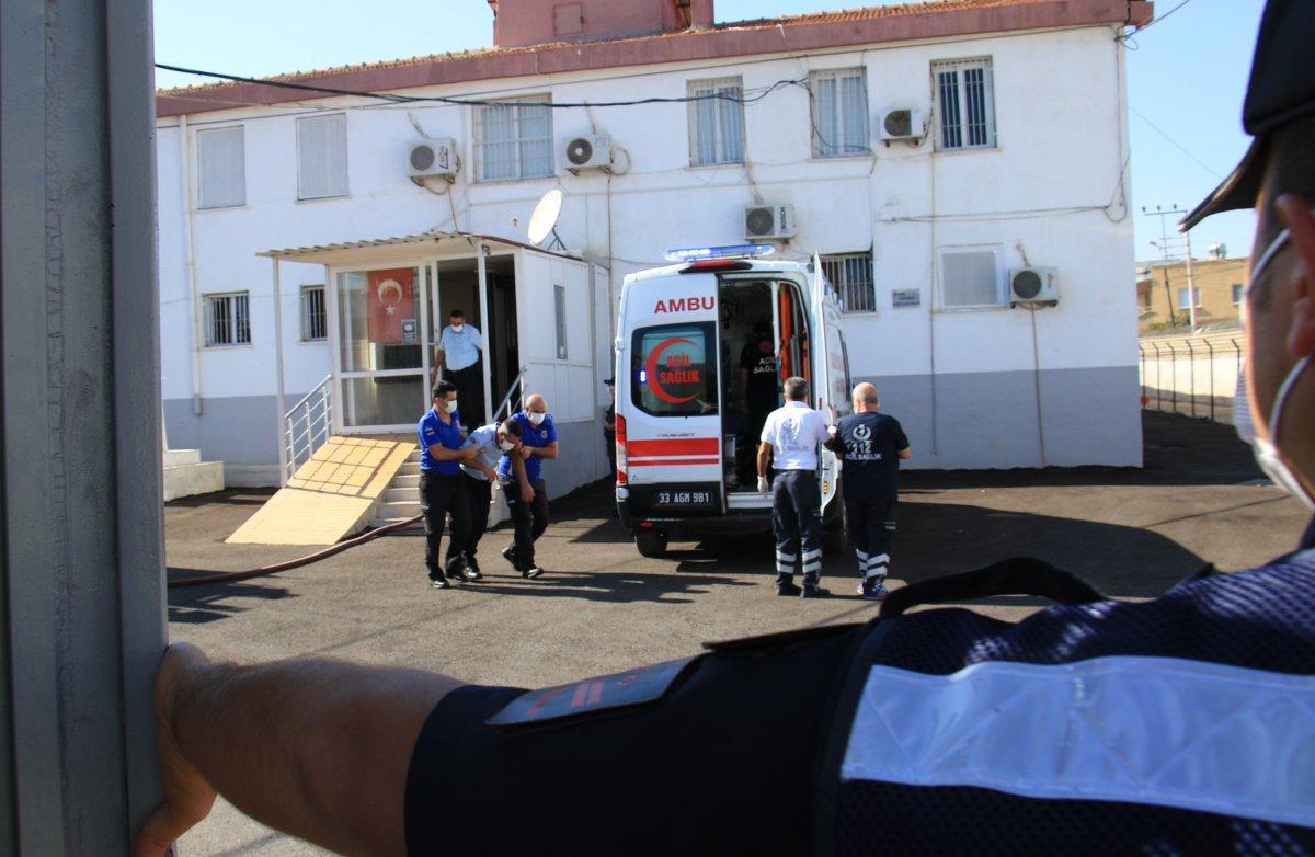 Mersin'de, ceza infaz kurumunda ekipleri hareketlendiren tatbikat