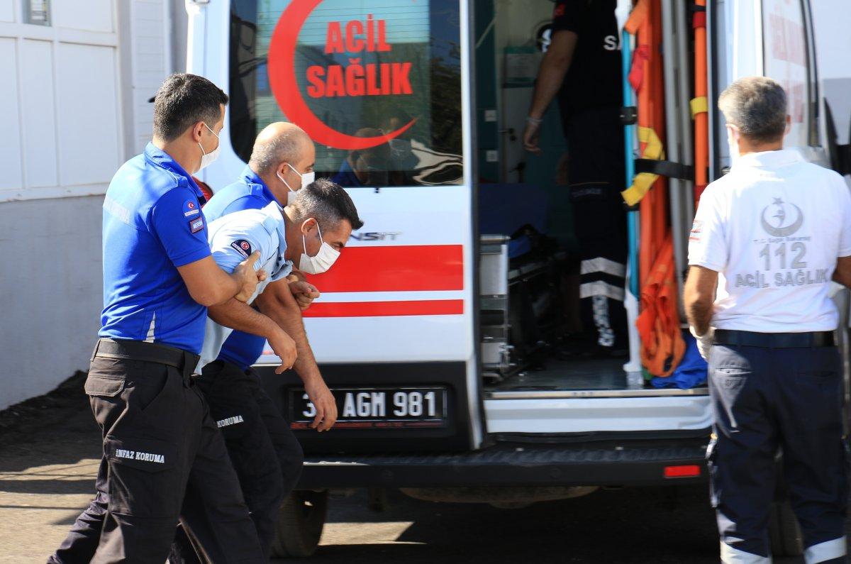 Mersin'de, ceza infaz kurumunda ekipleri hareketlendiren tatbikat