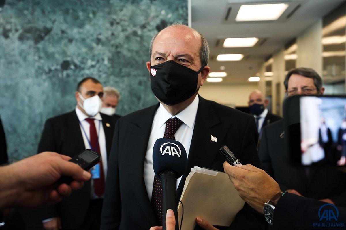 Anastasiadis ve Tatar'dan Kıbrıs'ta iki devletli çözüm açıklamaları