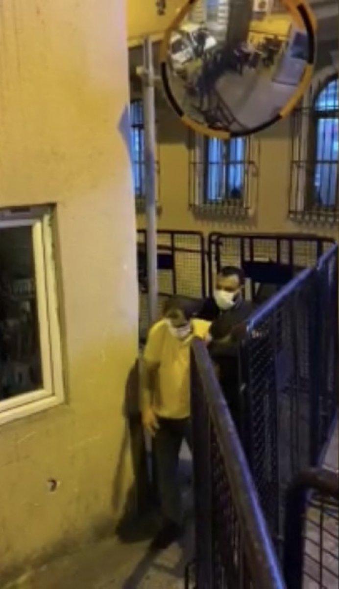 Kasımpaşa’da kınada yaşanan cinayet anları