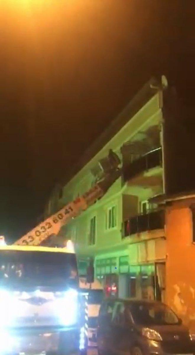 Bursa'da nişanlısından özür dilemek için vinç kiraladı