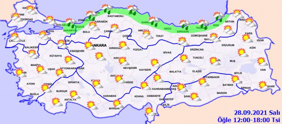 Hava durumu 28 Eylül 2021: Bugün hava nasıl olacak?