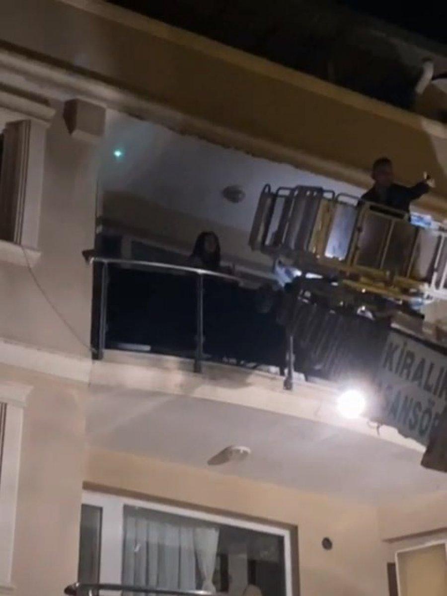 Bursa'da nişanlısından özür dilemek için vinç kiraladı