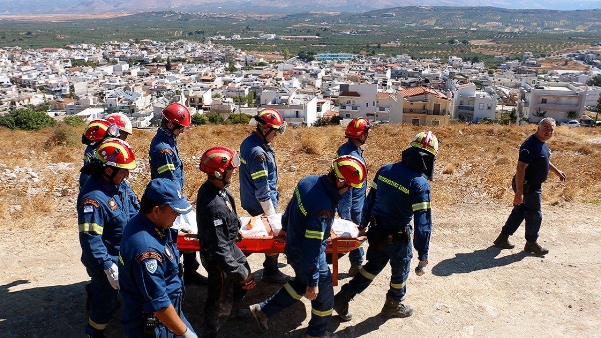 Girit'te 5.3 büyüklüğünde deprem