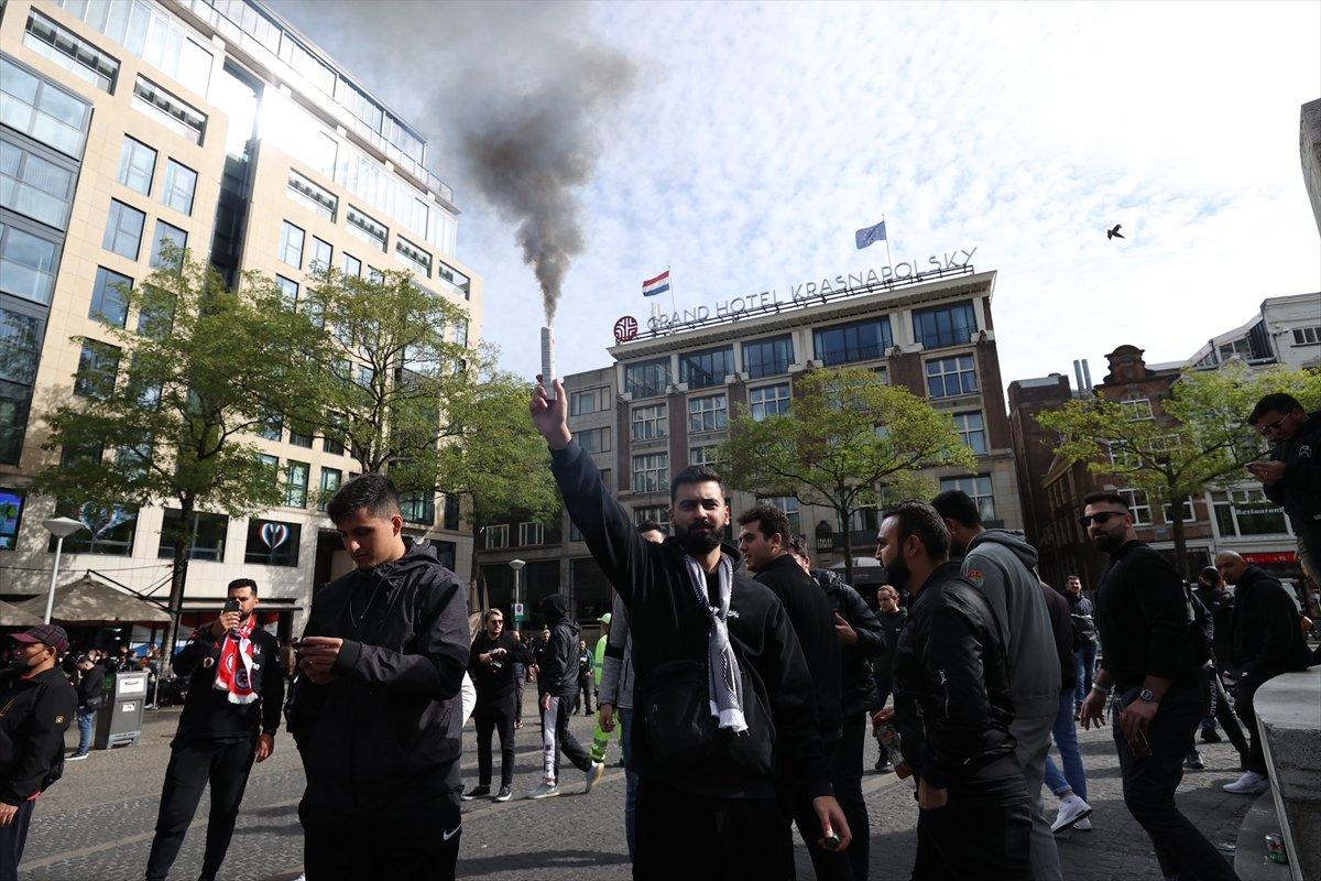Beşiktaş taraftarı Hollanda'da