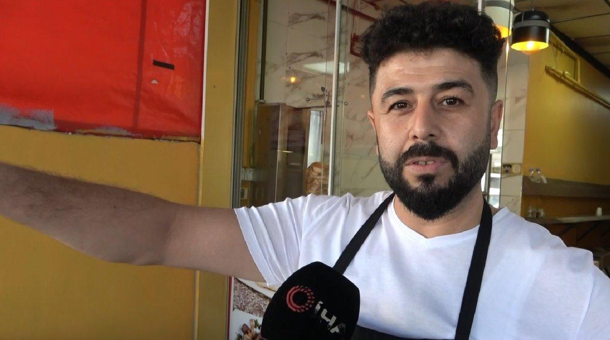 Arnavutköy’de lokantaya giren hırsız tuvaletini yaptı