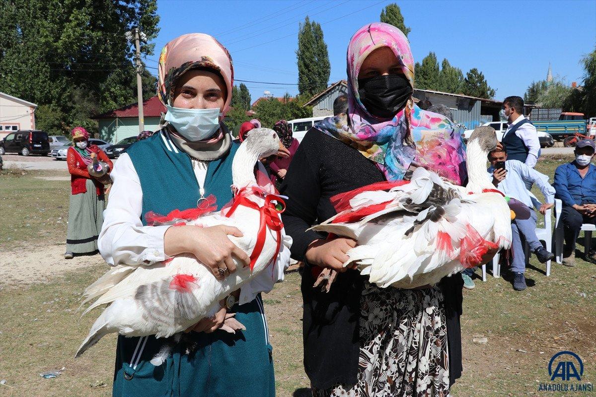 Kütahya'da ilk kez 'Kaz Festivali' düzenlendi