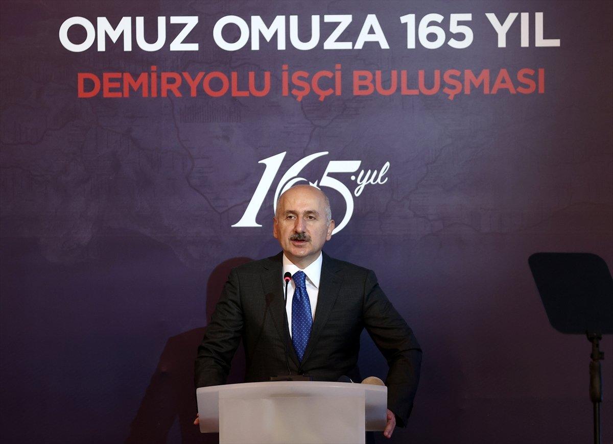 Adil Karaismailoğlu: Demir yollarımızda taşınan yük miktarında artış görüldü