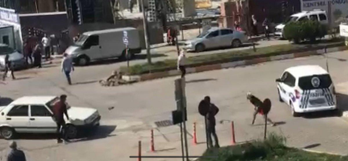 Zonguldak'ta tartıştığı kadının üzerine otomobilini sürdü