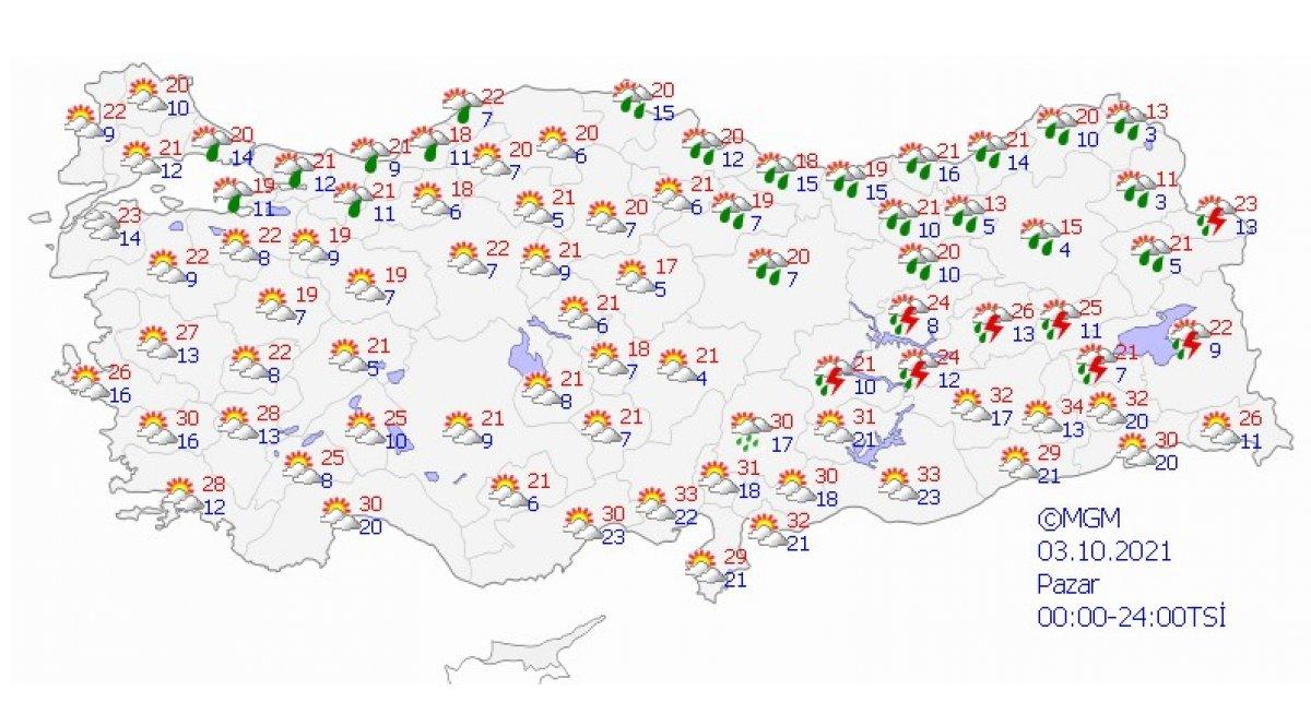 Meteoroloji'den kuvvetli sağanak yağış ve sel uyarısı
