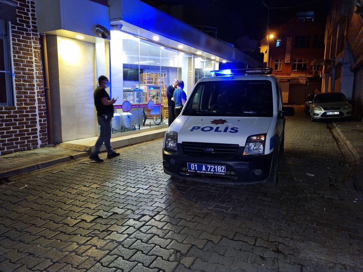 Adana'da tornavidayla pilavcıya giren hırsız yakalanınca yiyecek arıyordum dedi