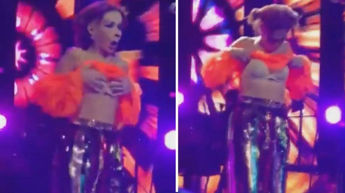 Yıldız Tilbe, kıyafetinin azizliğine uğradı