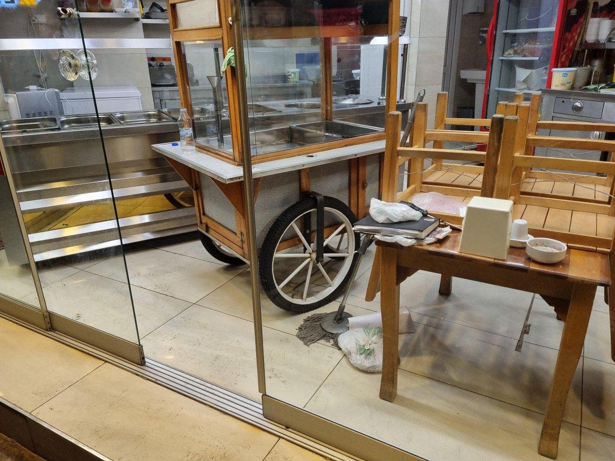 Adana'da tornavidayla pilavcıya giren hırsız yakalanınca yiyecek arıyordum dedi