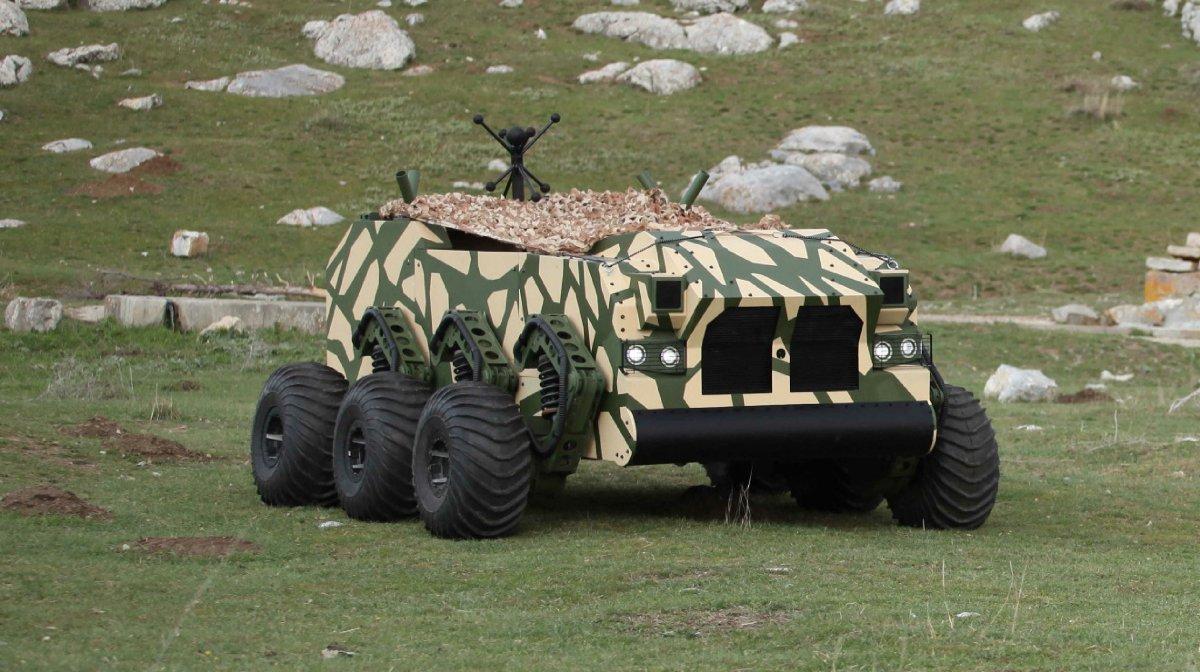 İnsansız Kara Araçları ve özellikleri: Kaplan, Boğaç, Demirhan, Alpan...