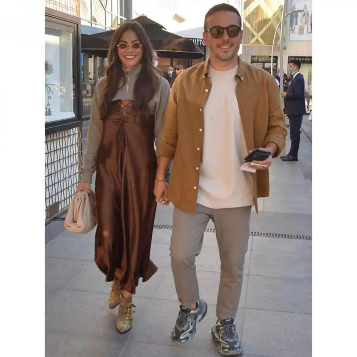 Demet Özdemir ve Oğuzhan Koç alışverişe çıktı