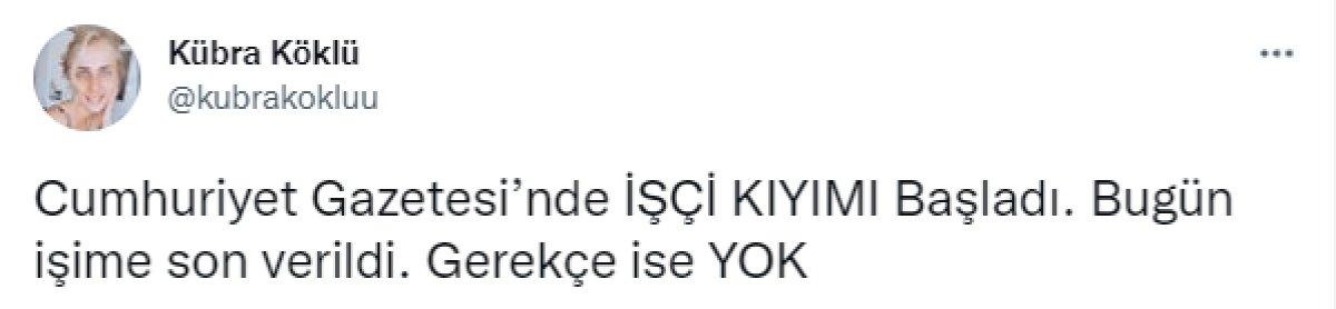 Cumhuriyet, 7 gazeteciyi işten çıkardı