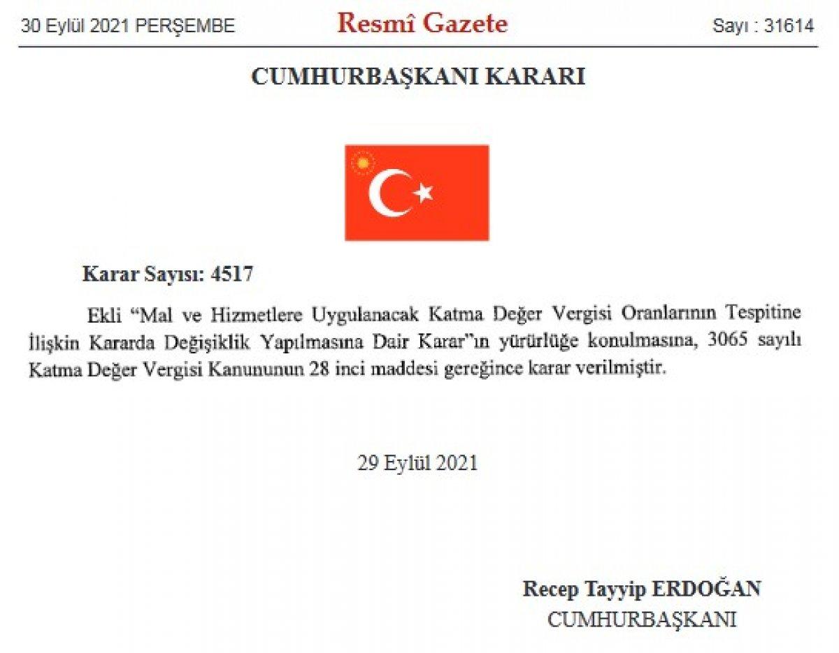 Cep telefonlarında KDV oranı yüzde 1'e indirildi