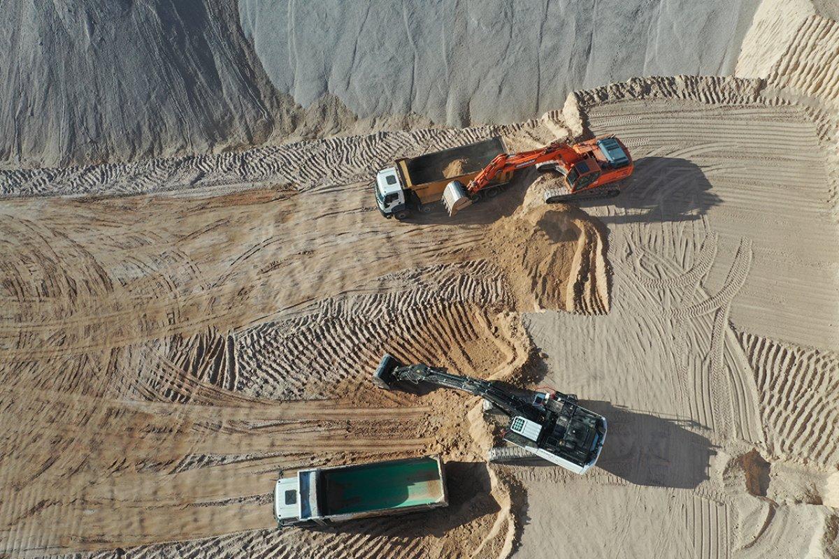 Pomza taşı ekonomiye hizmet ediyor