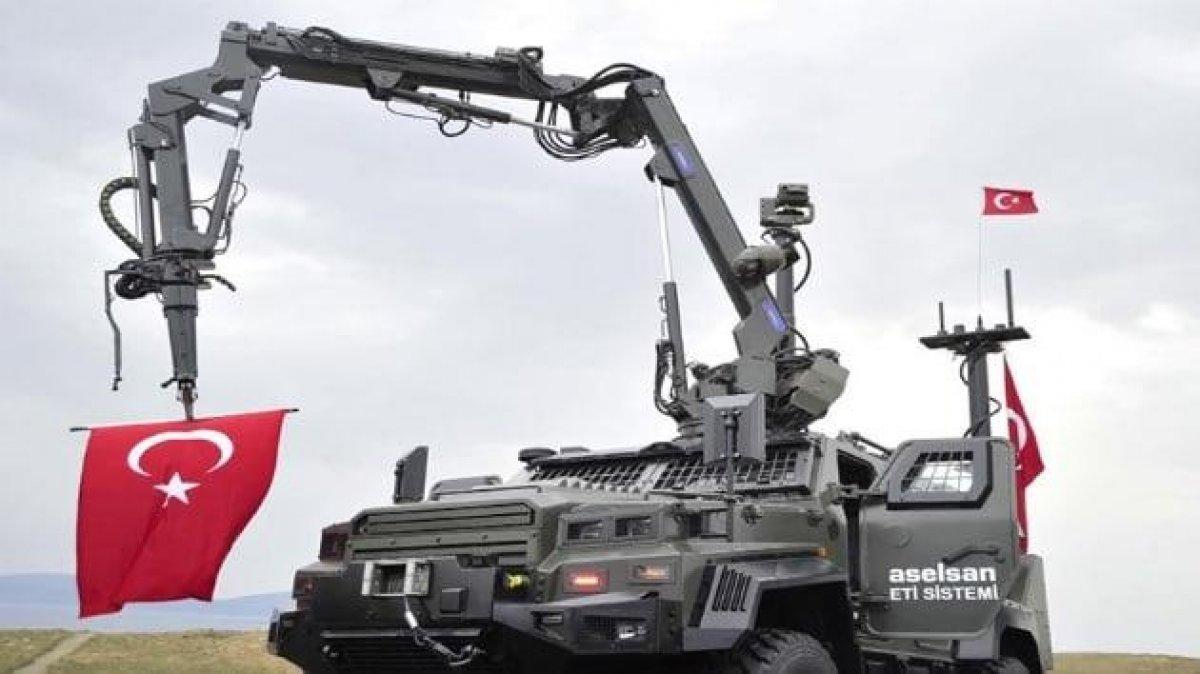 İnsansız Kara Araçları ve özellikleri: Kaplan, Boğaç, Demirhan, Alpan...