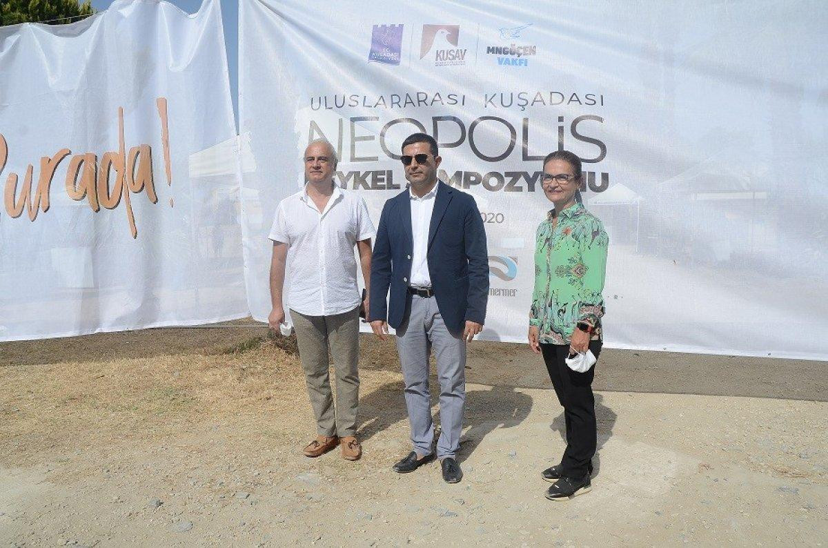 2. Kuşadası Neopolis Heykel Sempozyumu başlıyor