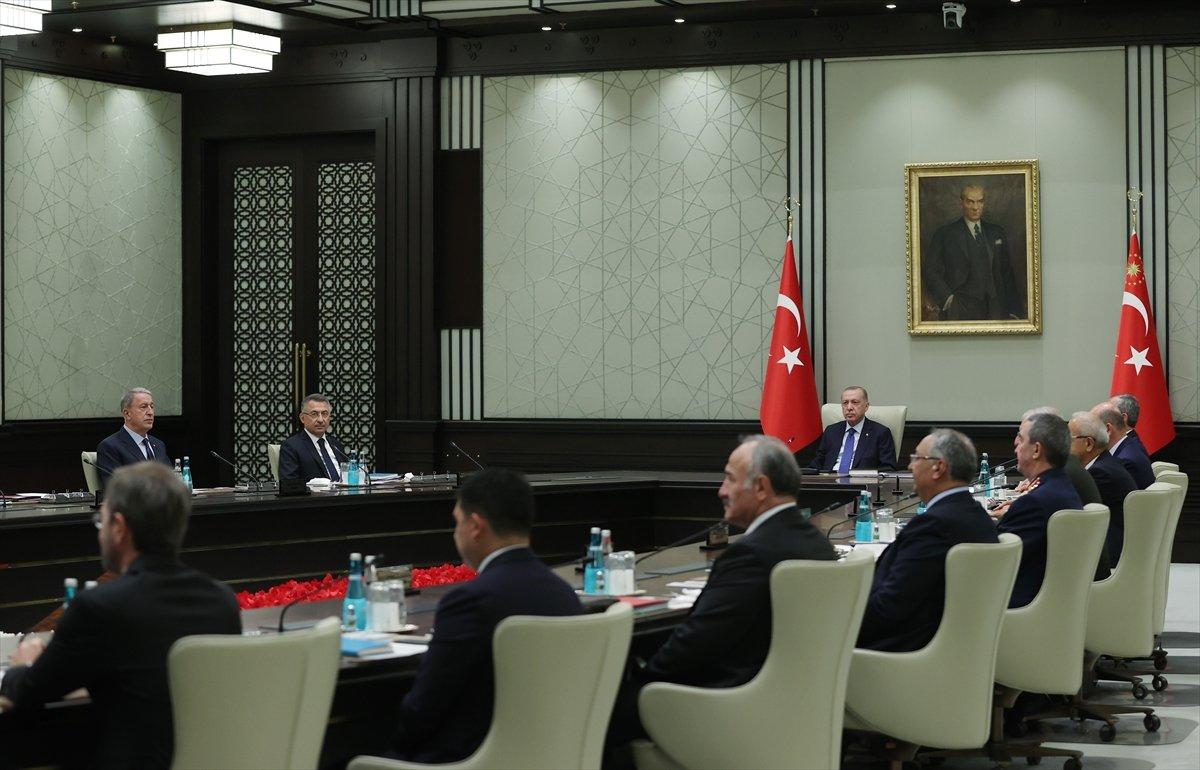 Milli Güvenlik Kurulu Beştepe'de bir araya geldi