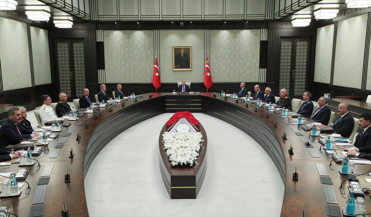 Milli Güvenlik Kurulu Beştepe'de bir araya geldi