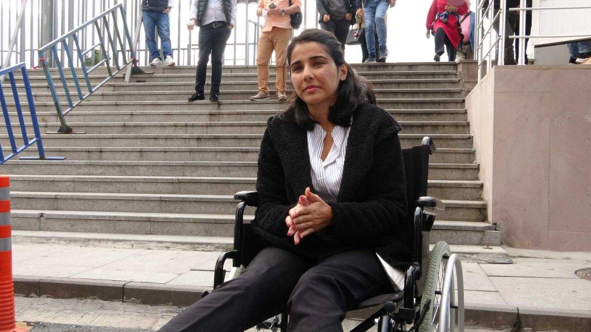 Şişli'de, eşini felç bırakan kocanın 20 yıla kadar hapsi istendi