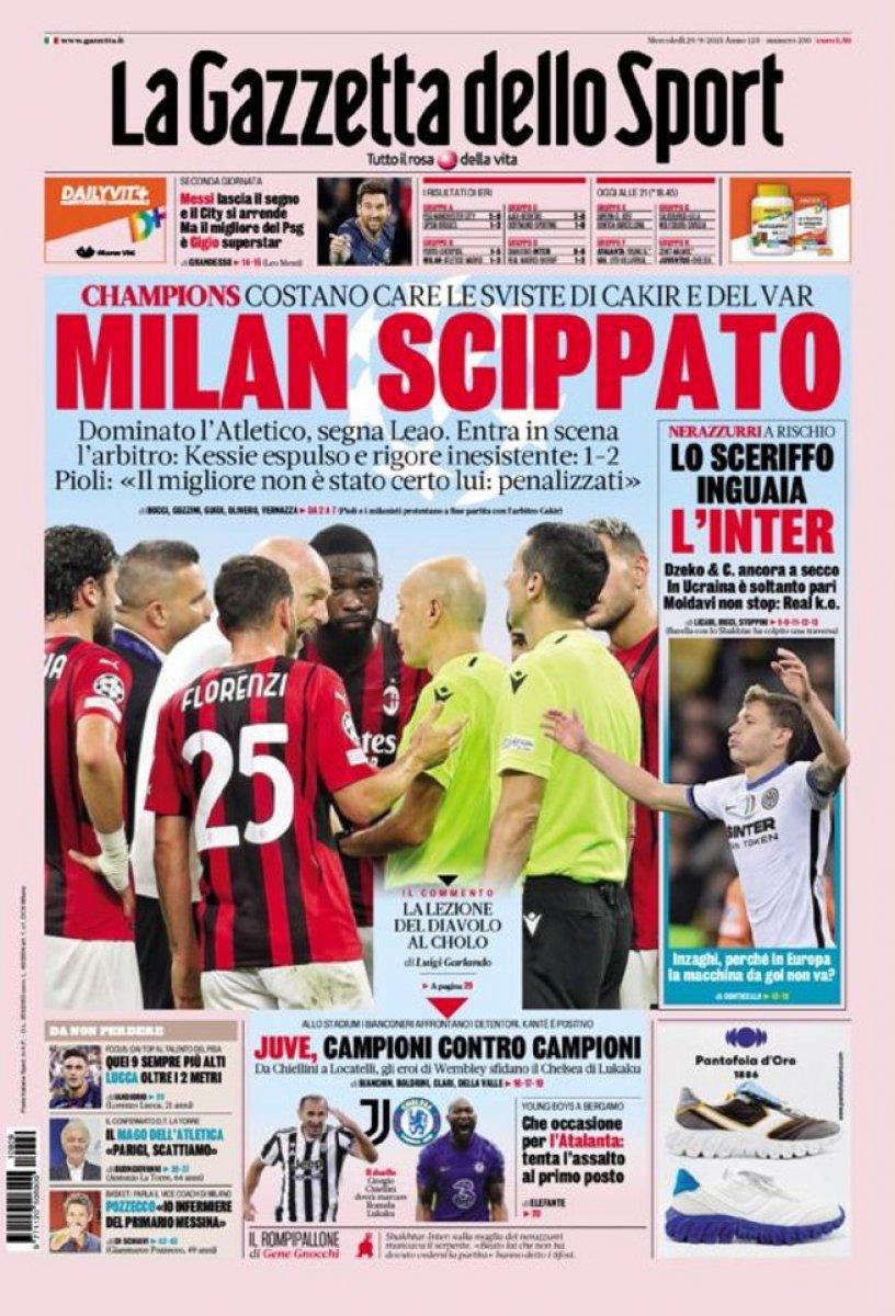 İtalyanlar Cüneyt Çakır'ı UEFA'ya şikayet etti