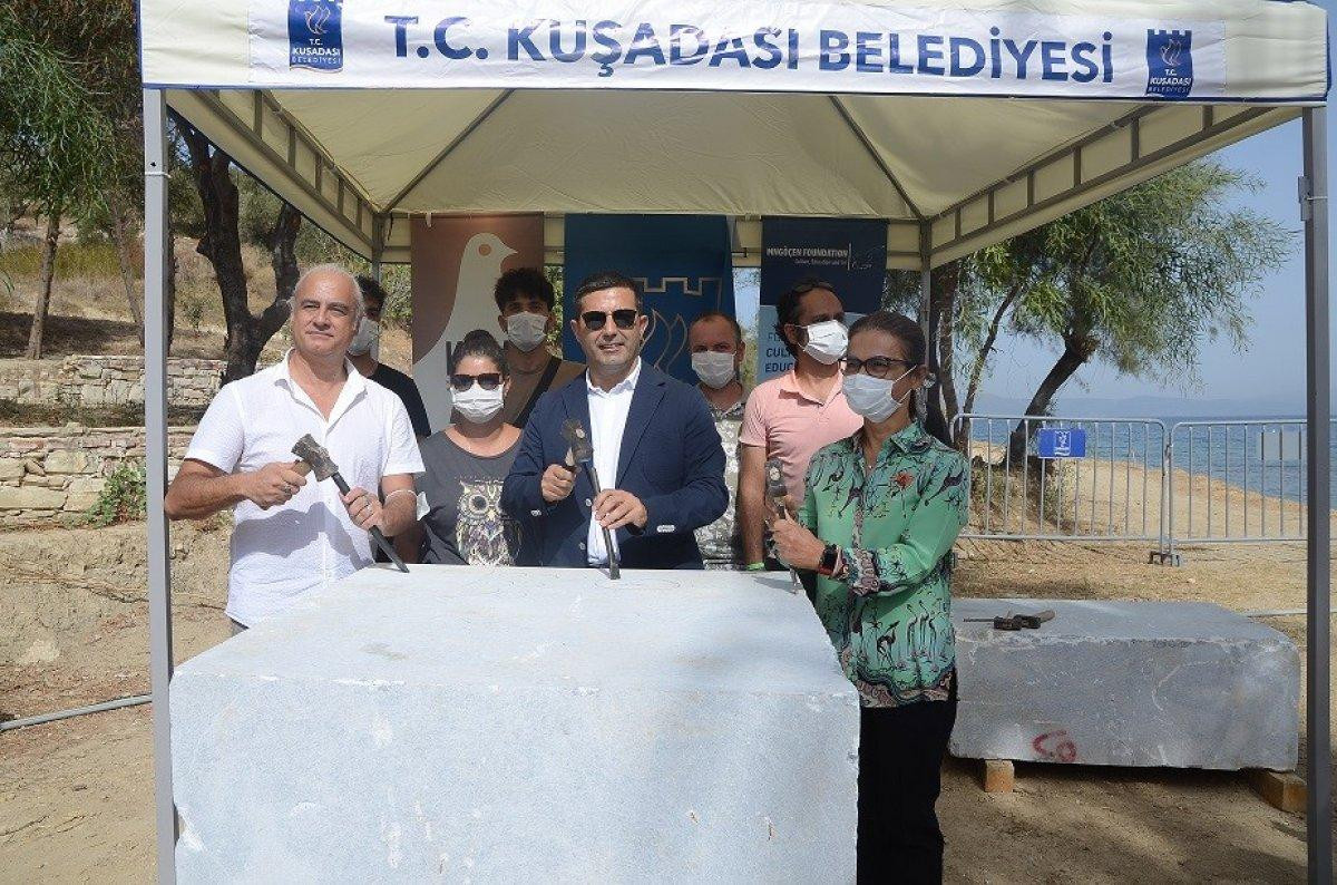 2. Kuşadası Neopolis Heykel Sempozyumu başlıyor