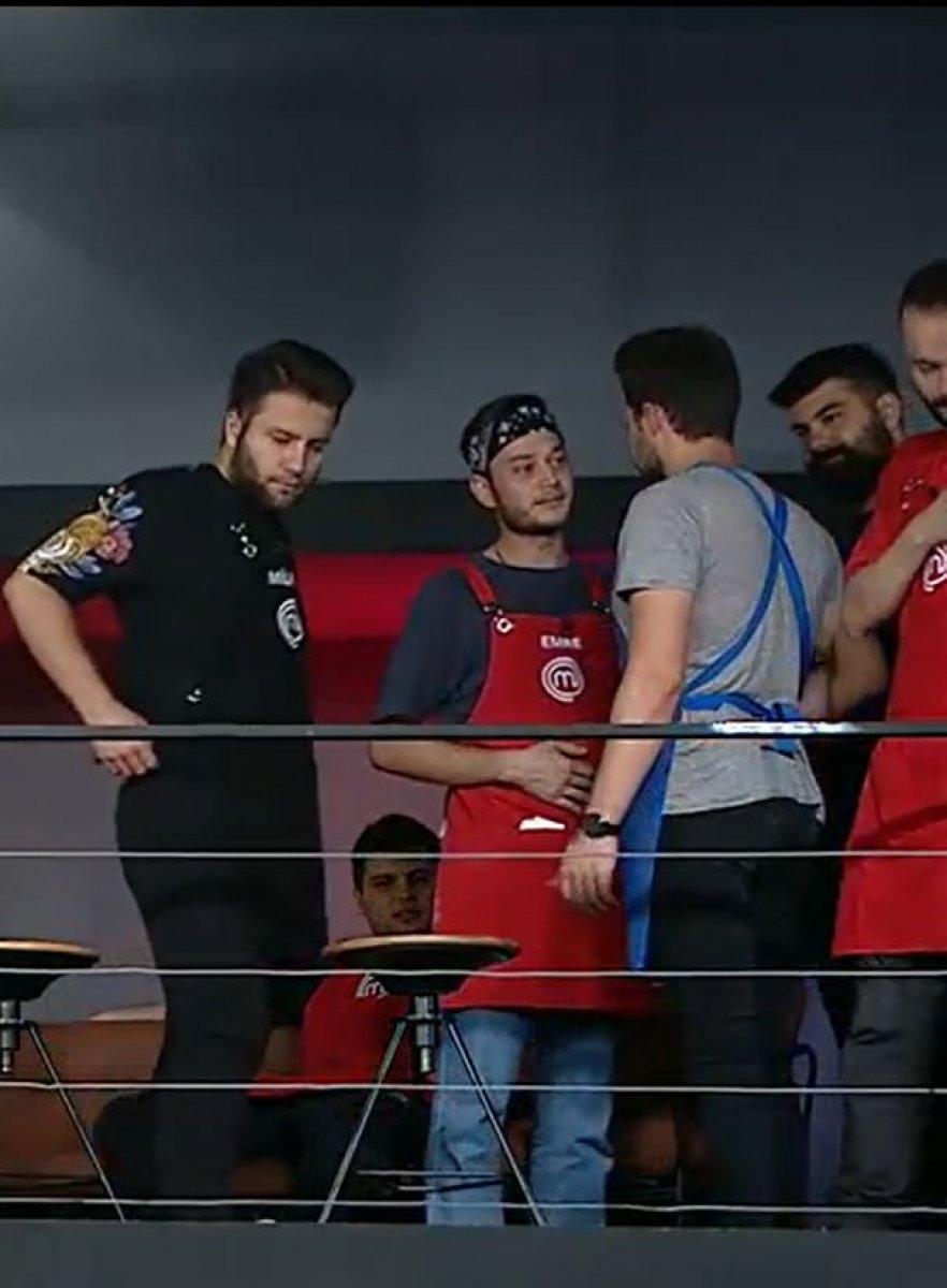 MasterChef'te Emre Büber ile Hasan Biltekin arasında atasözü gerilimi