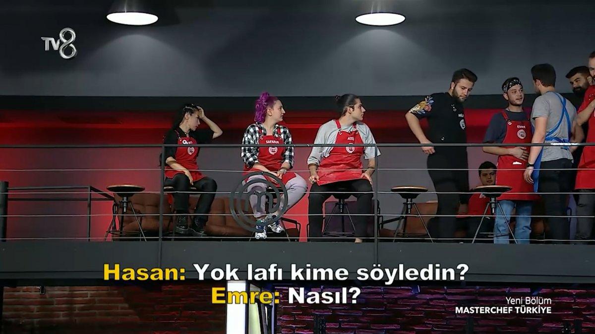 MasterChef'te Emre Büber ile Hasan Biltekin arasında atasözü gerilimi