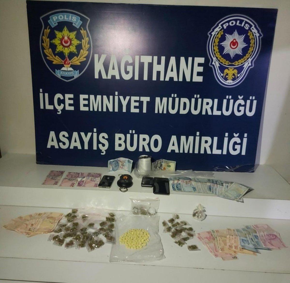 Kağıthane'de uyuşturucu operasyonu