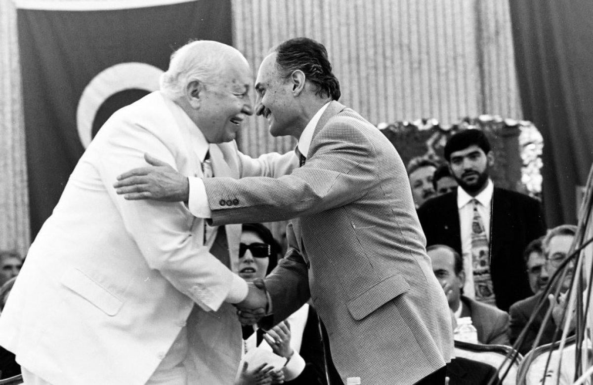 Necmettin Erbakan ve Oğuzhan Asiltürk'ün dava arkadaşlığı