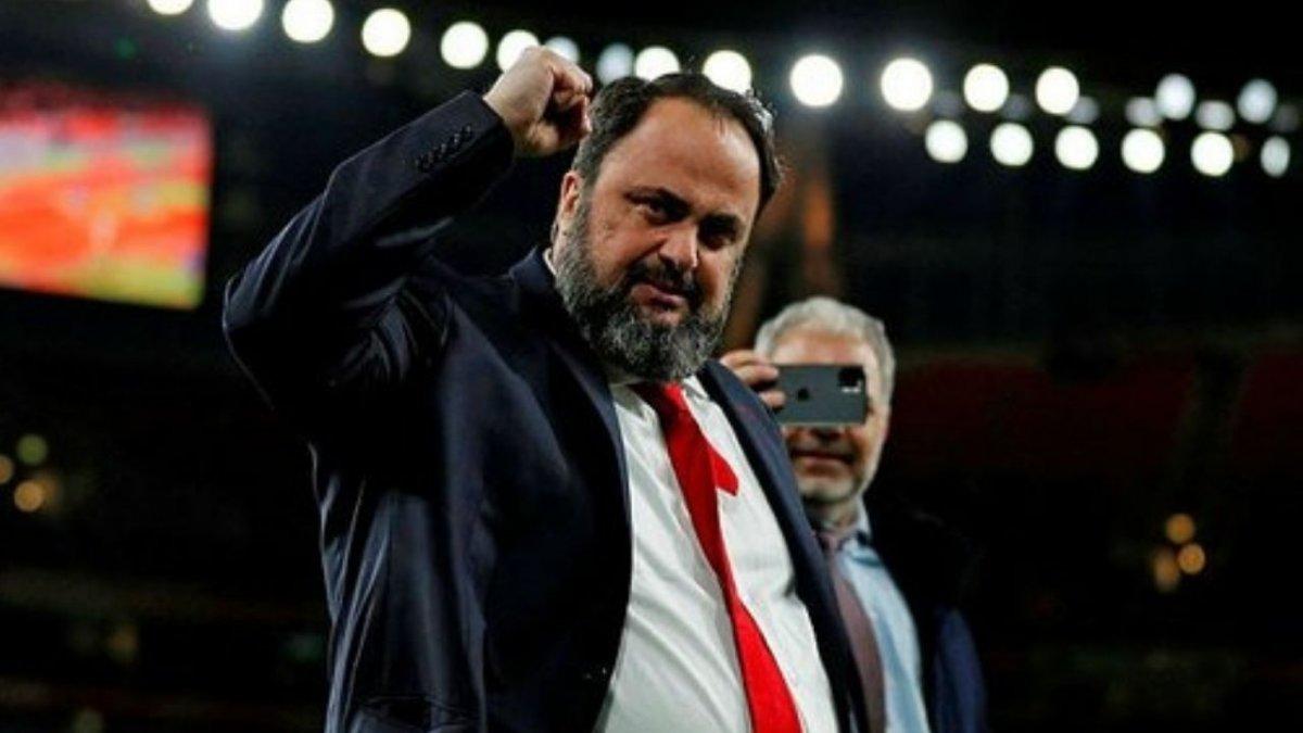Olympiakos Başkanı Marinakis'in sicili bozuk çıktı