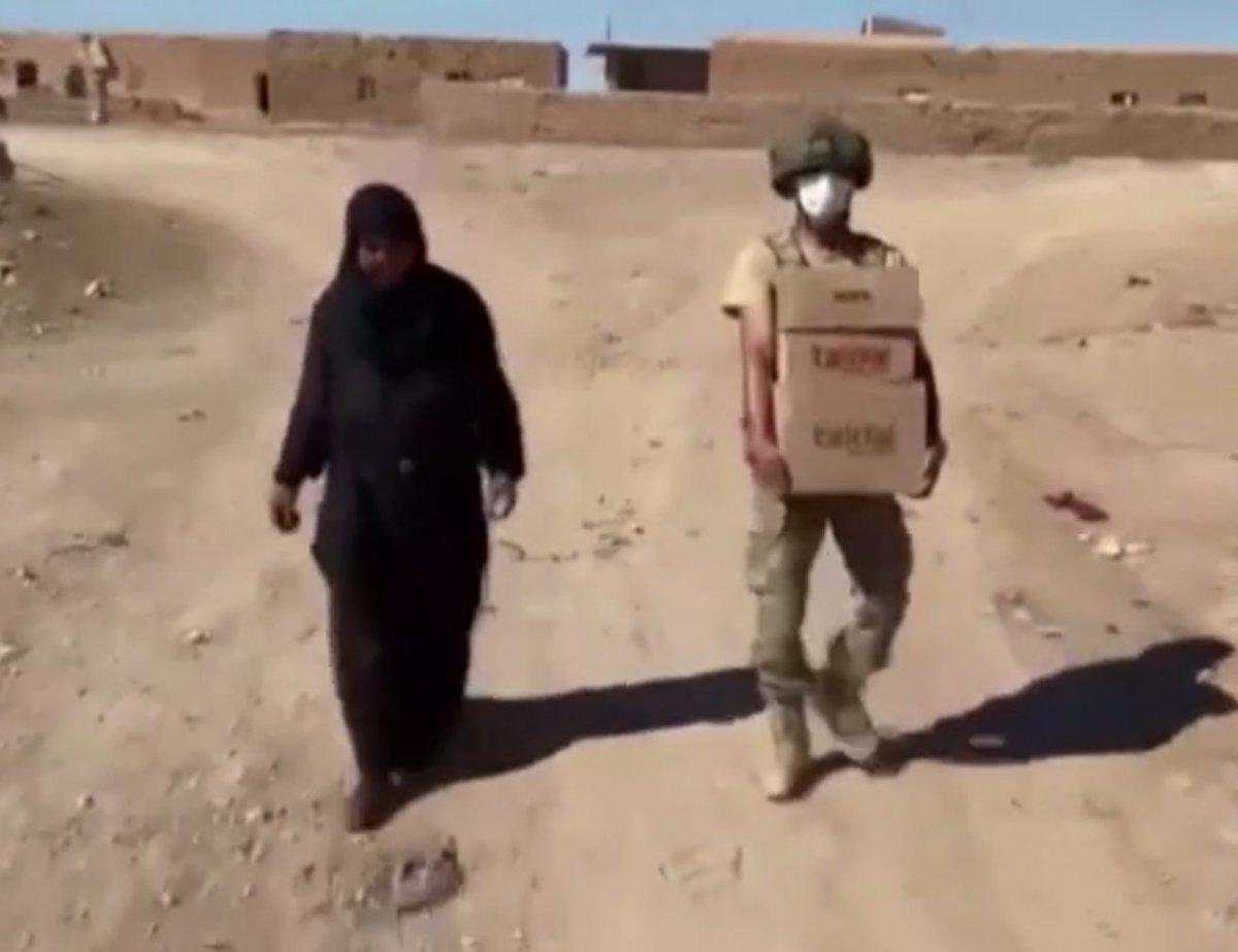 Mehmetçikten Suriye'de yardım eli