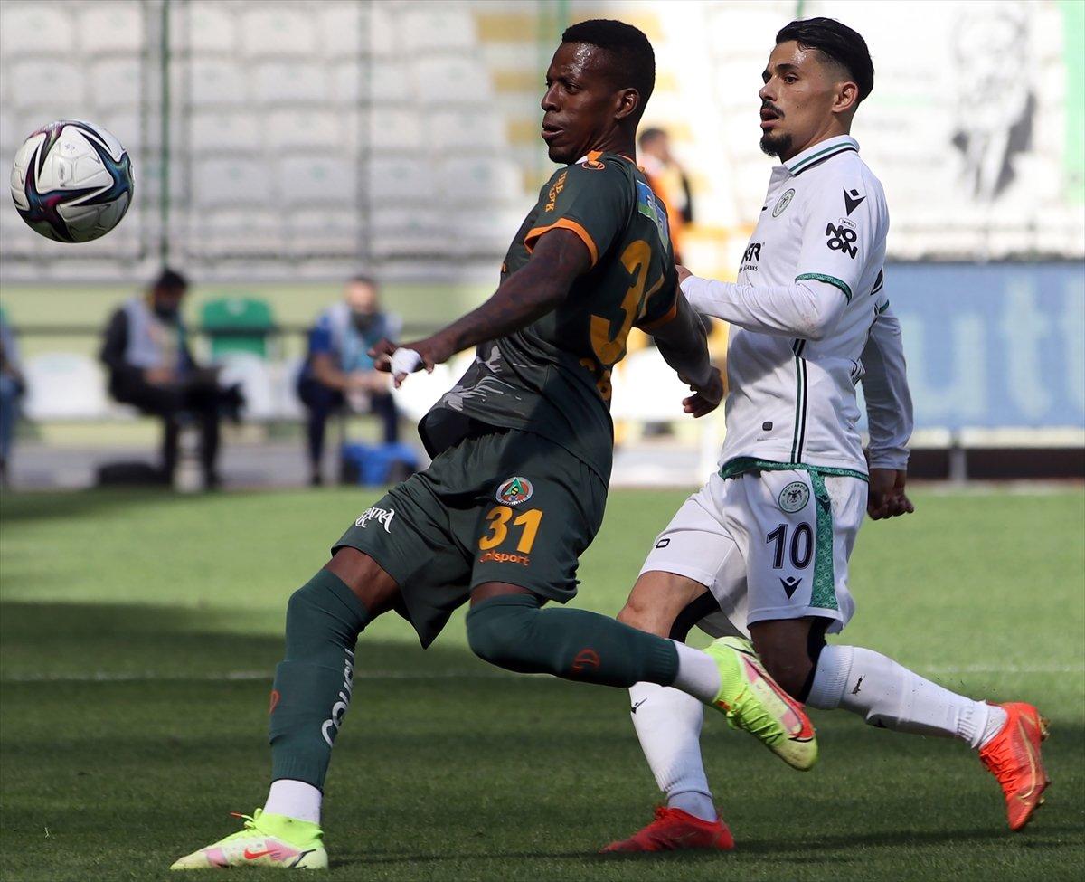 Konyaspor, Alanyaspor ile berabere kaldı