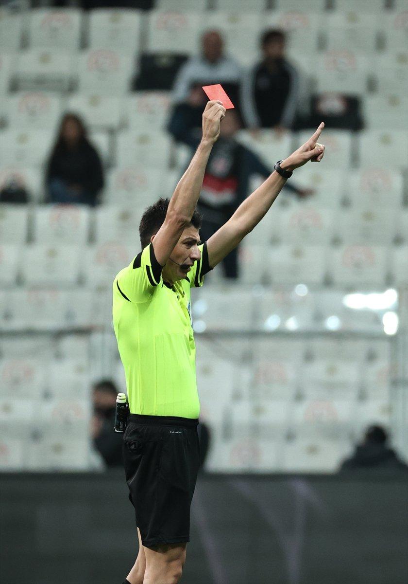 Sergen Yalçın kırmızı kart gördü