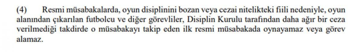 Sergen Yalçın gelecek hafta cezalı