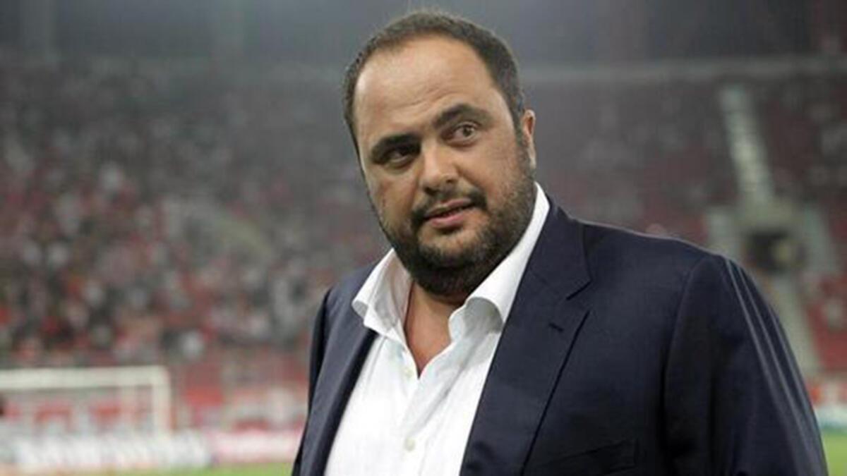 Olympiakos Başkanı Marinakis'in sicili bozuk çıktı