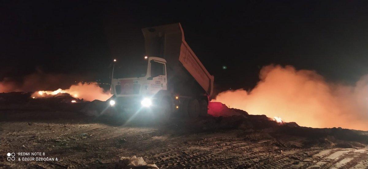 Ankara'da eski bir çöplükte patlama gerçekleşti