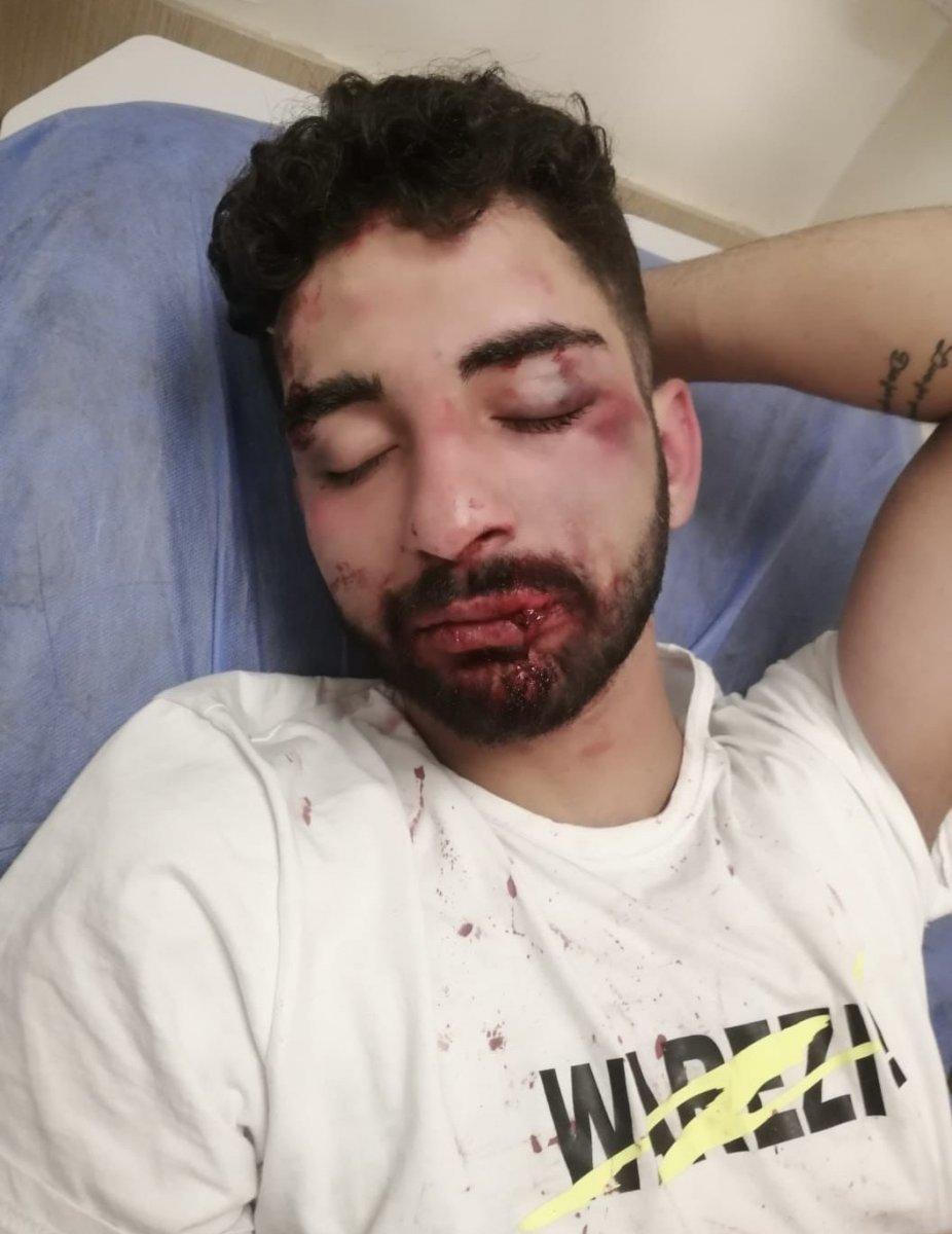 Ataşehir’de korna çalan genci dövdüler