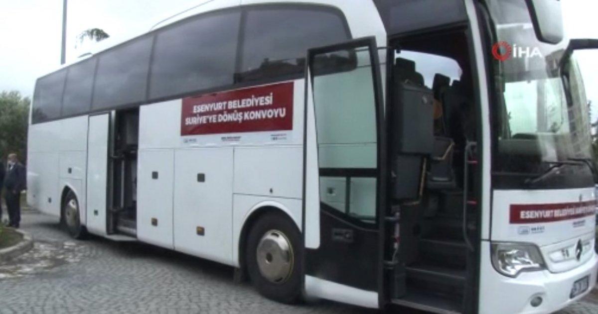 22 Suriyeli daha ülkesine döndü