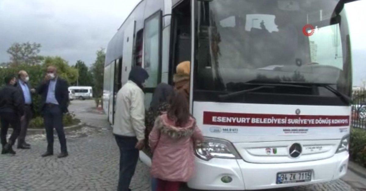 22 Suriyeli daha ülkesine döndü