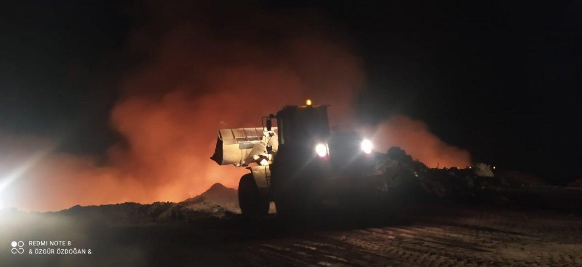 Ankara'da eski bir çöplükte patlama gerçekleşti