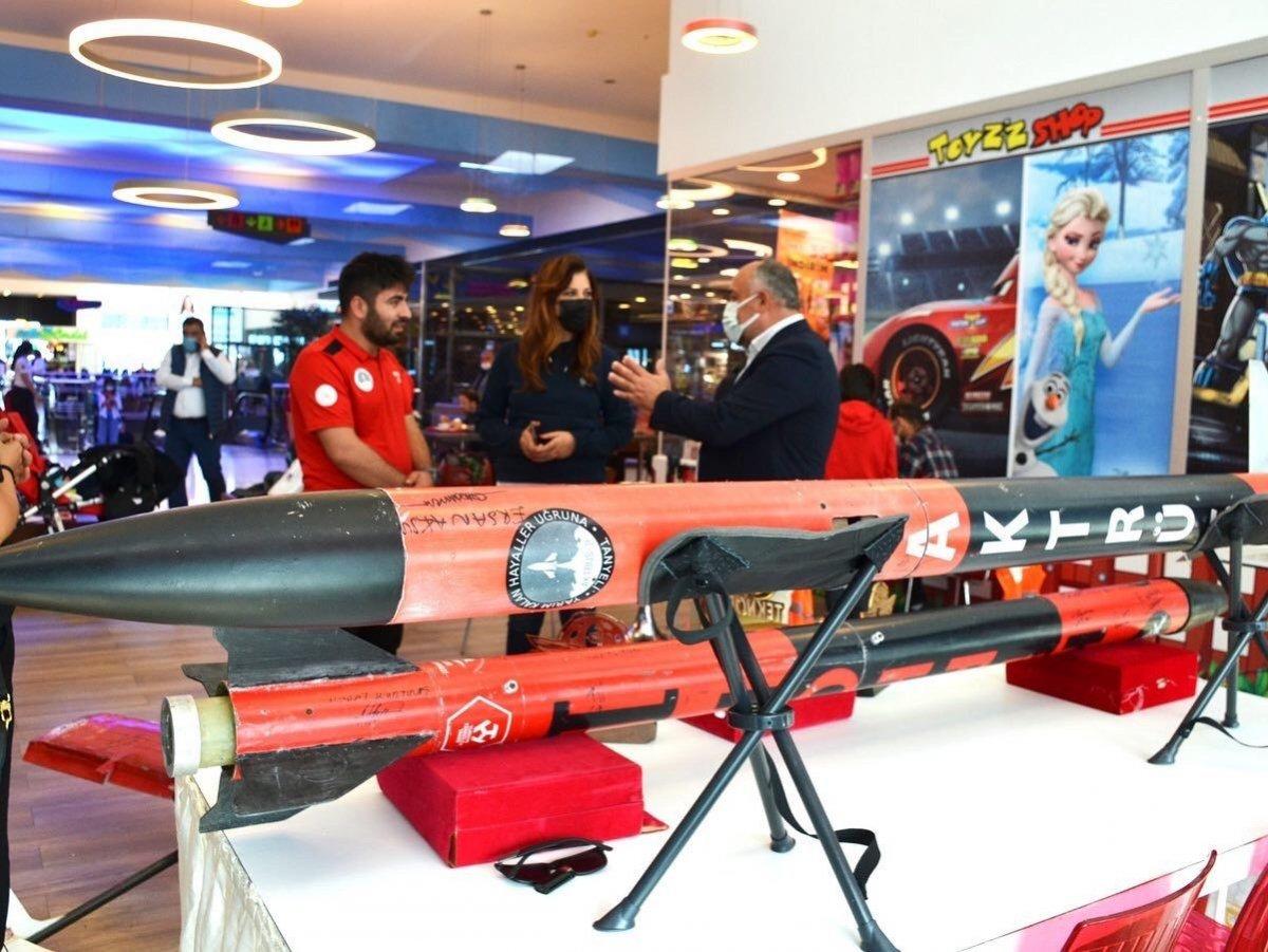 Samsun'da roket takımı görücüye çıktı