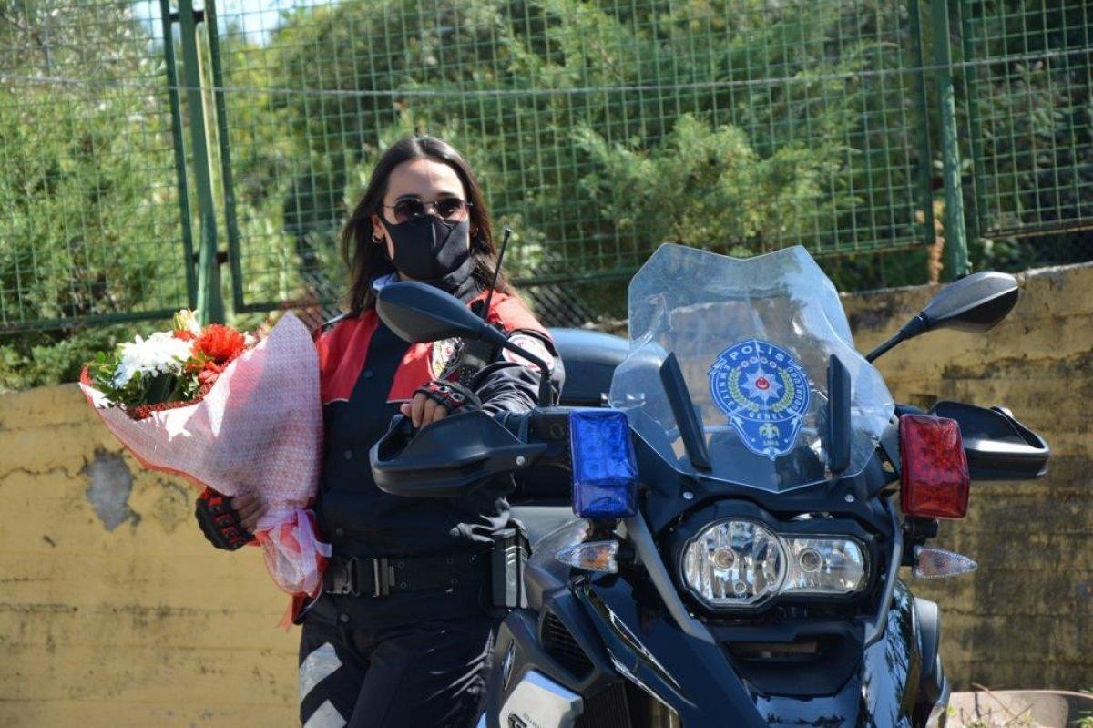 Muğla'daki yunus polisinden su altına evlilik teklifi