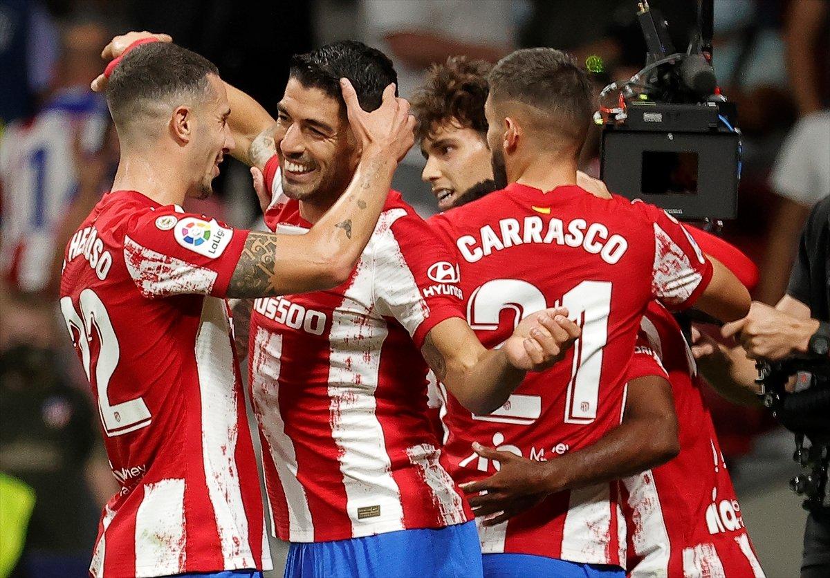 Atletico Madridli Suarez, eski takımı Barcelona'ya ilk golünü attı